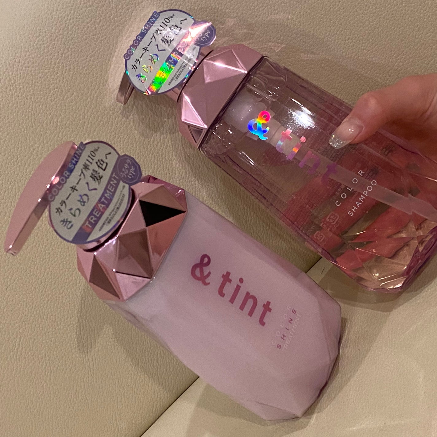 アンドティント カラーシャイン シャンプー/ヘアトリートメント/&tint/市販シャンプーを使ったクチコミ(2枚目)