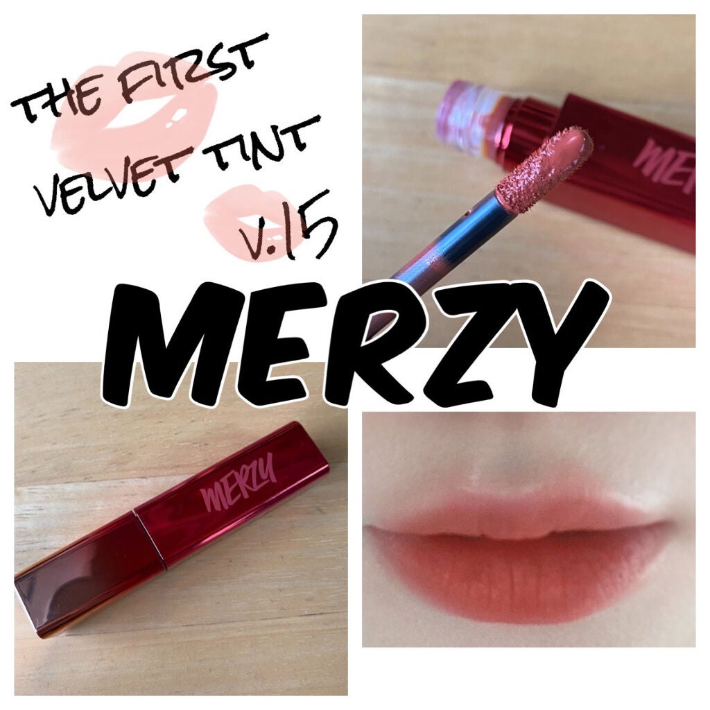 ザ ファースト ベルベット ティント シーズン3/MERZY/リップティントを使ったクチコミ(1枚目)