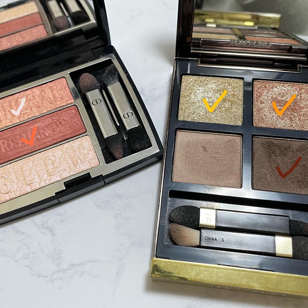 アイ カラー クォード/TOM FORD BEAUTY/アイシャドウパレットを使ったクチコミ（2枚目）