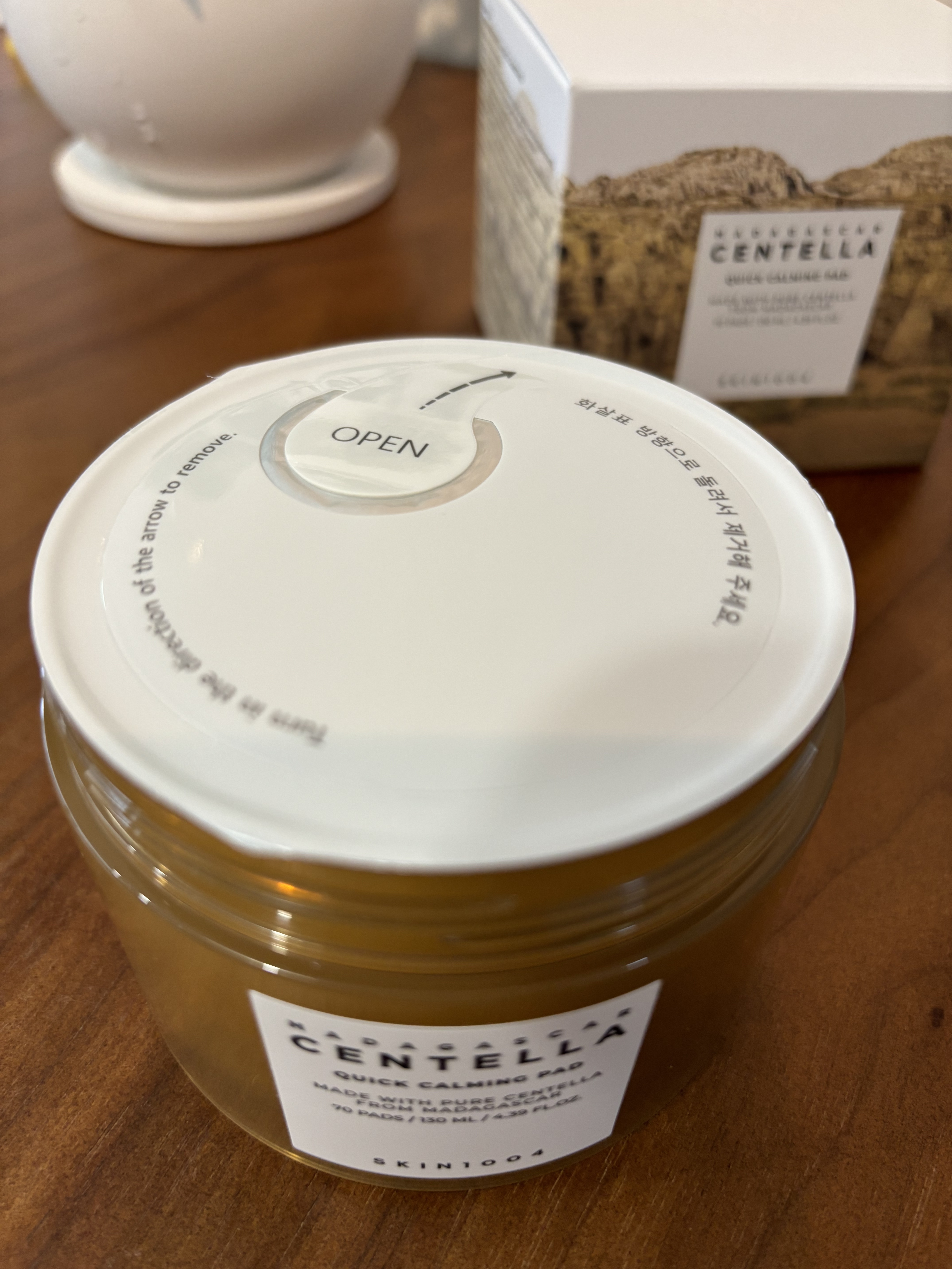 センテラ クイックカーミングパッド/SKIN1004/トナーパッドを使ったクチコミ（2枚目）