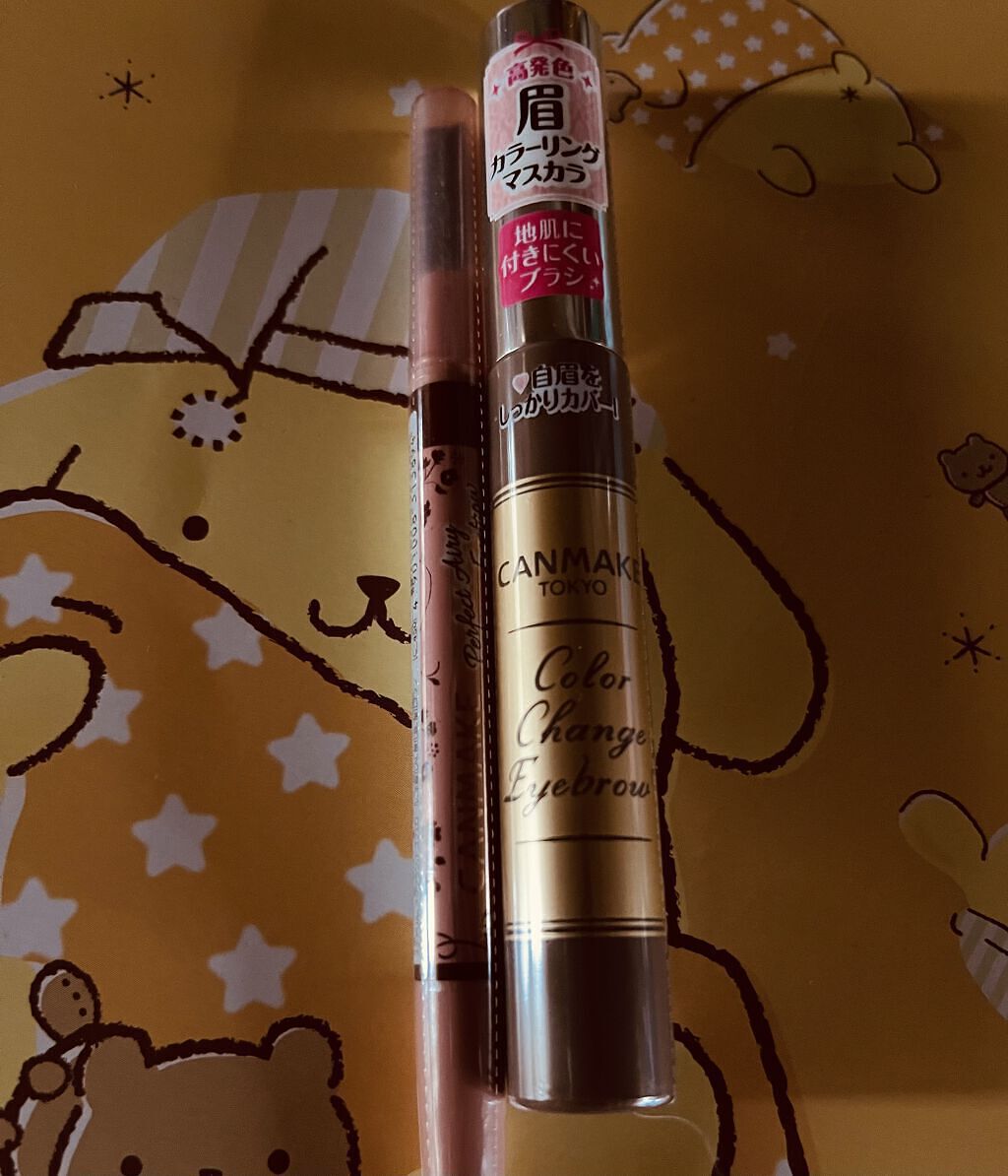 カラーチェンジアイブロウ/キャンメイク/眉マスカラを使ったクチコミ（1枚目）
