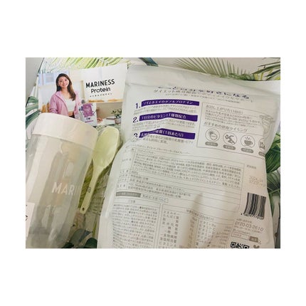 マリネスプロテイン ブルーベリーヨーグルト/mariness/その他プロテインを使ったクチコミ(2枚目)