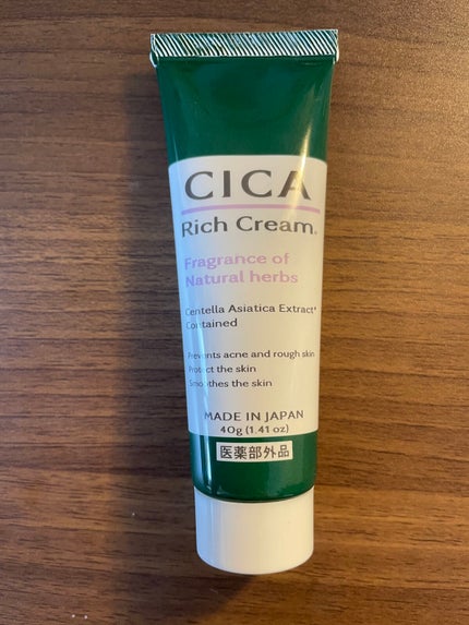 CICA リッチクリーム D/DAISO/フェイスクリームを使ったクチコミ(1枚目)