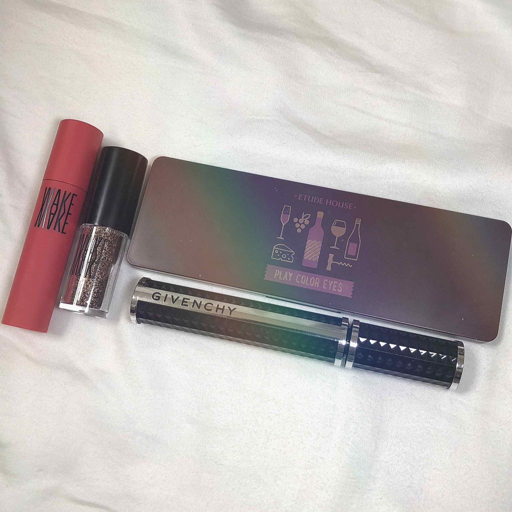 wakemake フォイルシャドウのクチコミ「今日のメイク💋

韓国のものばかりですが…！！

使ったもの
📎ETUDE HOUSE プレイ.....」（2枚目）