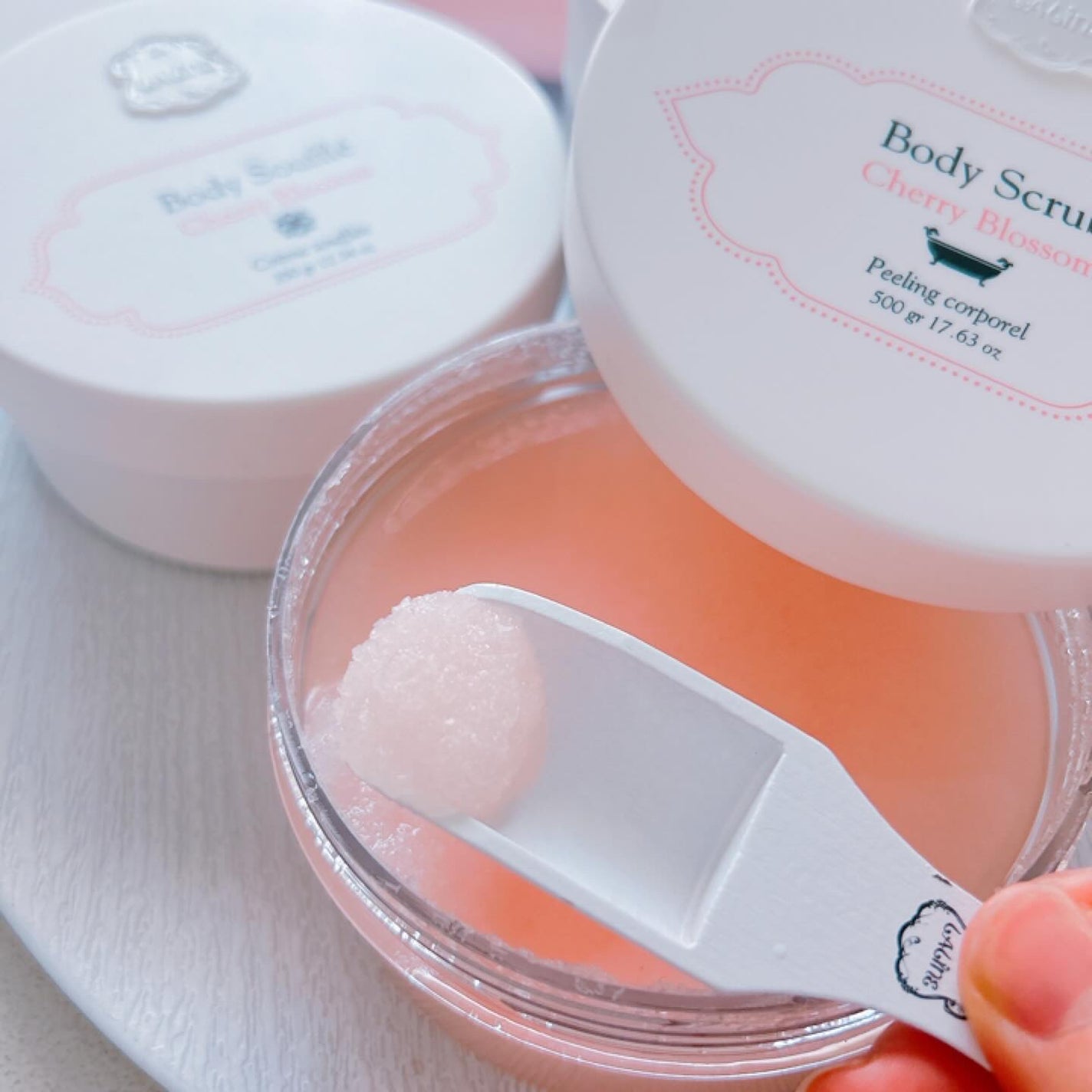 ボディソフレ チェリーブロッサム/Laline/ボディクリームを使ったクチコミ(5枚目)