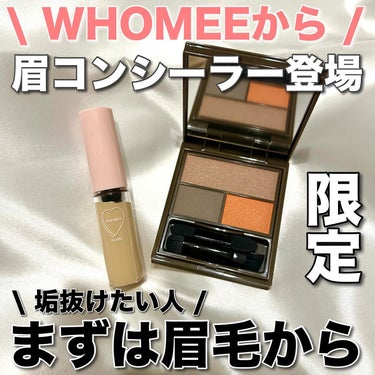 WHOMEE フーミー アイブロウコンシーラーのクチコミ「\ 垢抜けは眉毛から🙋‍♀️💗 /

WHOMEE
・【限定】アイブロウコンシーラー ナチュラ.....」（1枚目）