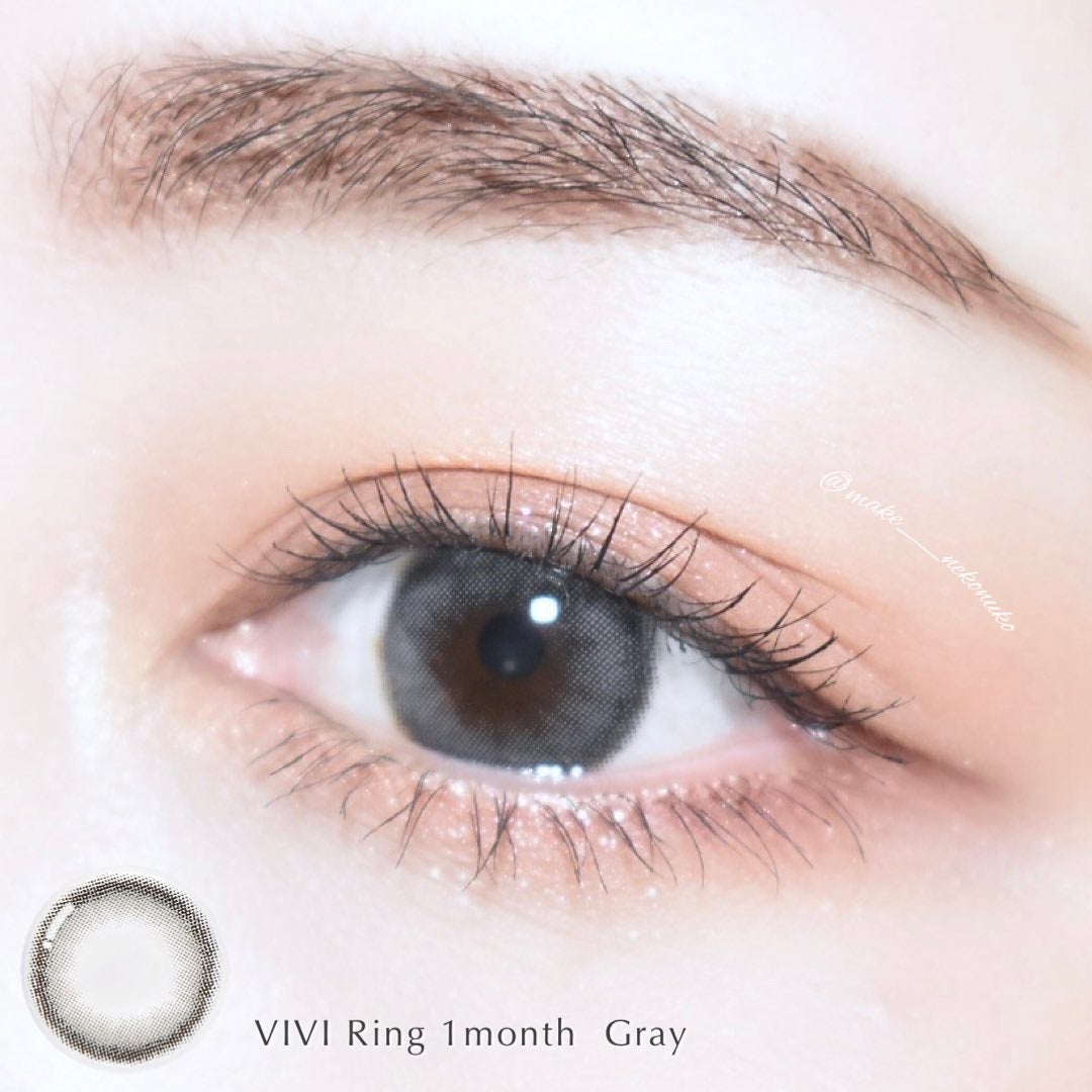 ViVi Ring 1Month/OLENS/カラーコンタクトレンズを使ったクチコミ(2枚目)
