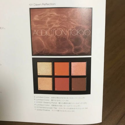 コンパクトアディクション センス オブ クラリティ/ADDICTION/アイシャドウパレットを使ったクチコミ(5枚目)