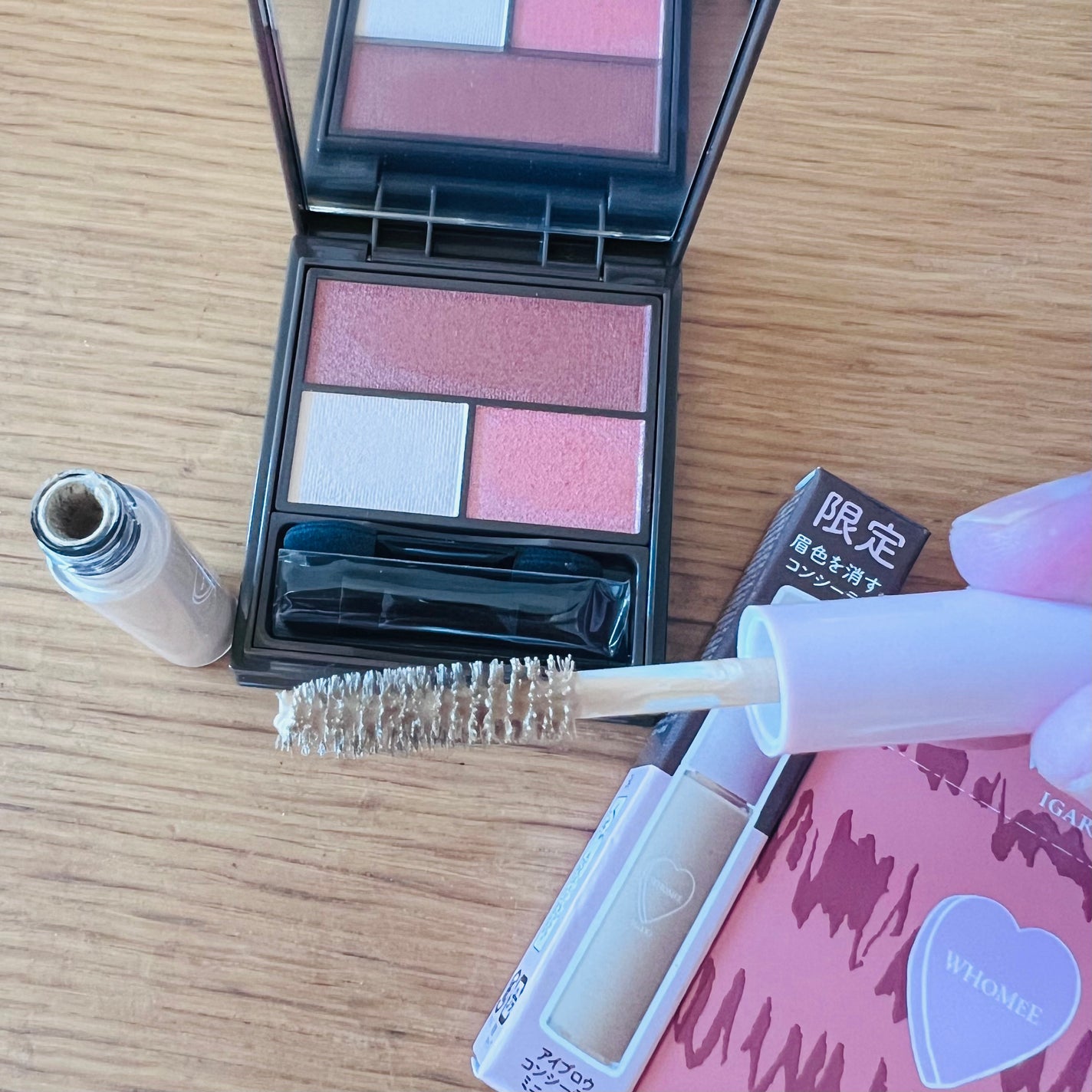 フーミー マルチアイブロウパウダー/WHOMEE/パウダーアイブロウを使ったクチコミ(5枚目)