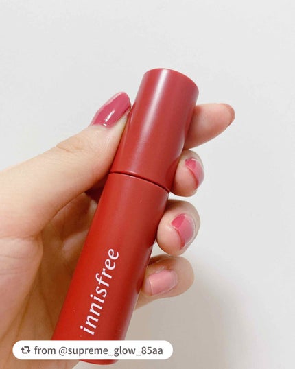 ビビッドコットン インクティント/innisfree/口紅を使ったクチコミ(1枚目)