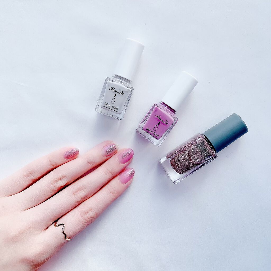 ミニネイル/パラドゥ/マニキュアを使ったクチコミ(1枚目)