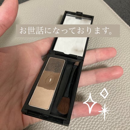 ケイト デザイニングアイブロウ3D/KATE/パウダーアイブロウを使ったクチコミ(3枚目)