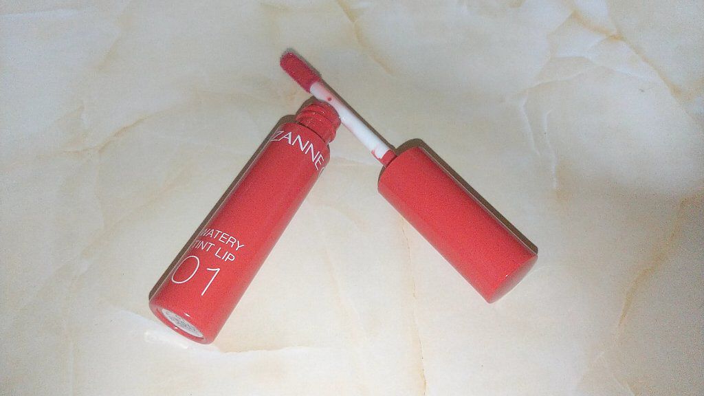ウォータリーティントリップ/CEZANNE/リップティントを使ったクチコミ（2枚目）