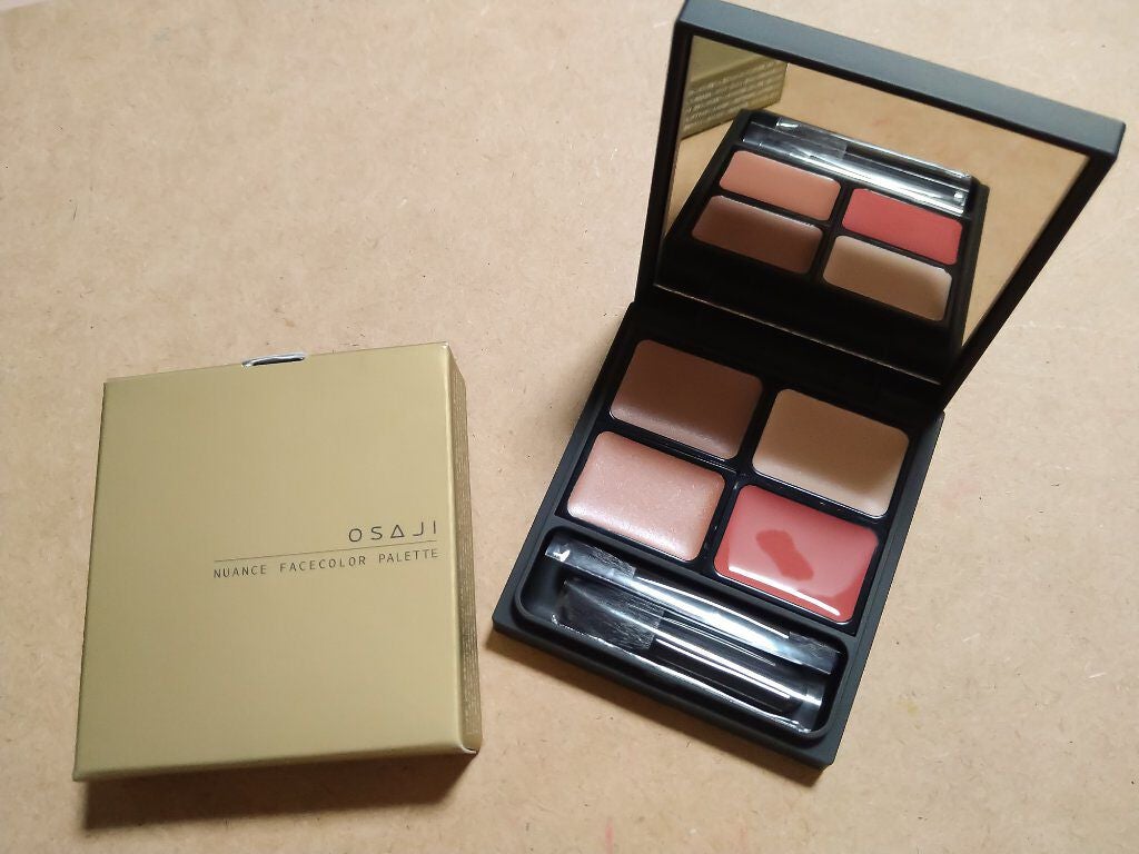 ニュアンスフェイスカラーパレット/OSAJI/メイクアップキットを使ったクチコミ(2枚目)