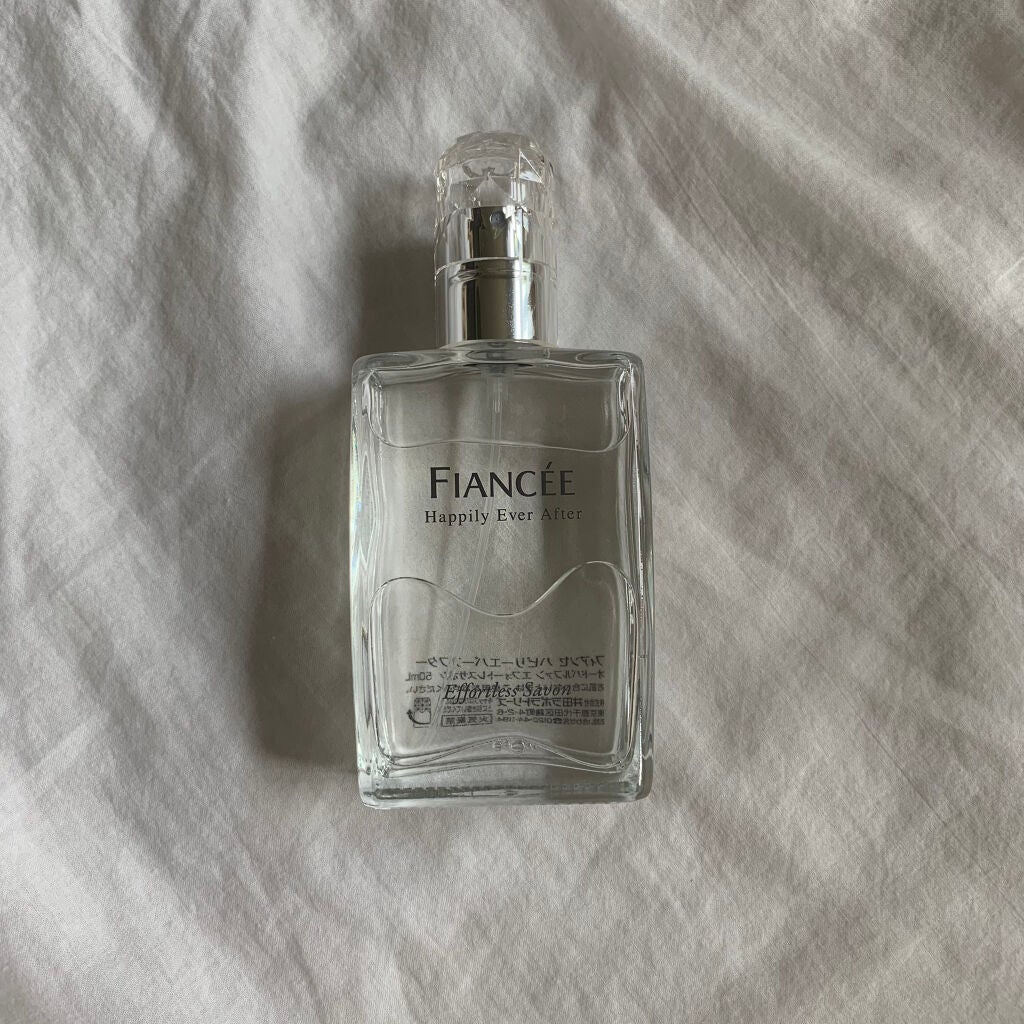 ハピリーエバーアフター オードパルファン エフォートレスサボン/フィアンセ/香水(レディース)を使ったクチコミ(4枚目)