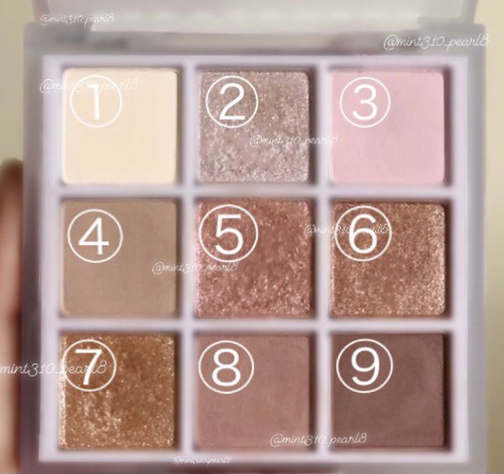 ベターザンアイズ ミルクシリーズ/rom&nd/アイシャドウパレットを使ったクチコミ（2枚目）