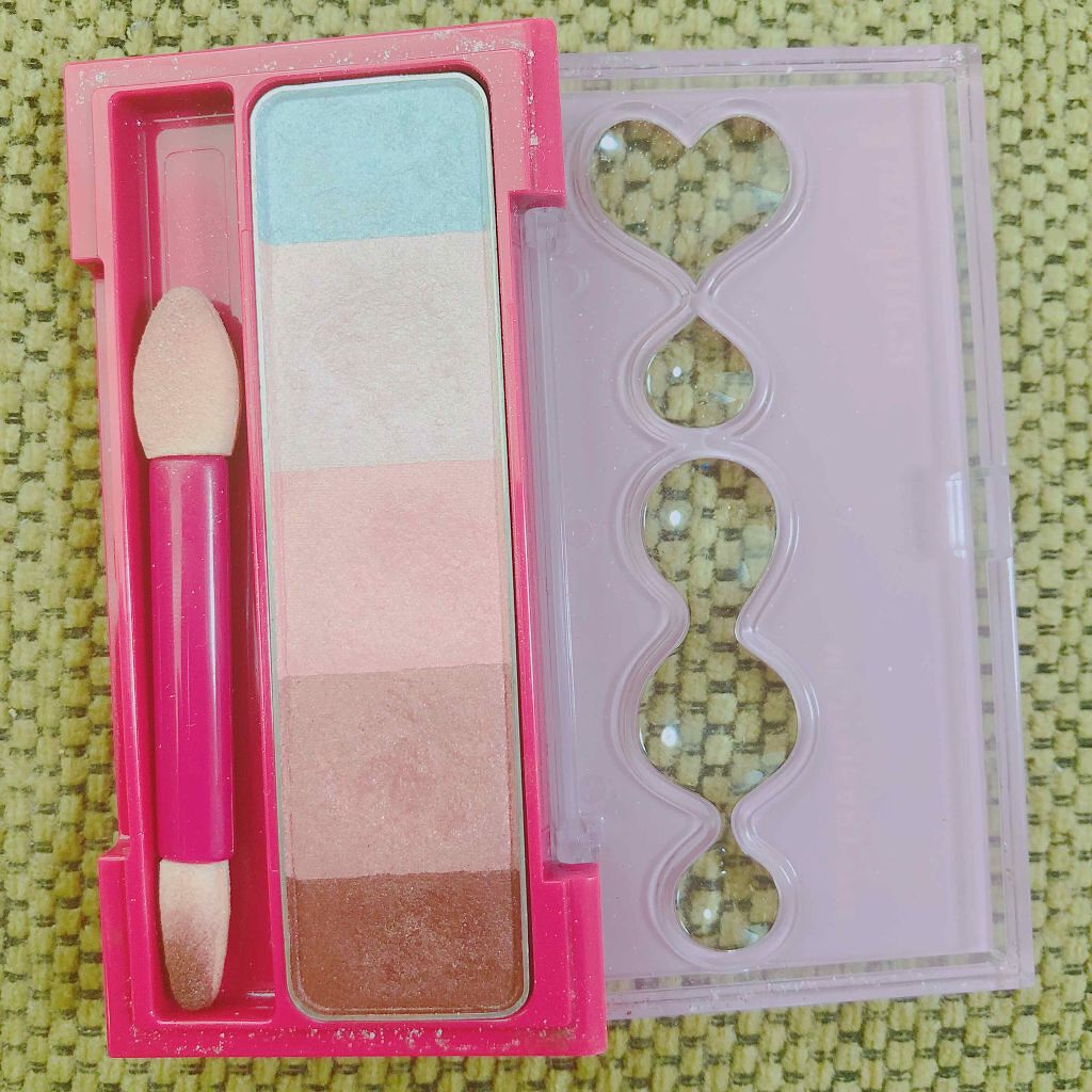 メルティーハートアイズ/ラヴーシュカ/アイシャドウパレットを使ったクチコミ(2枚目)