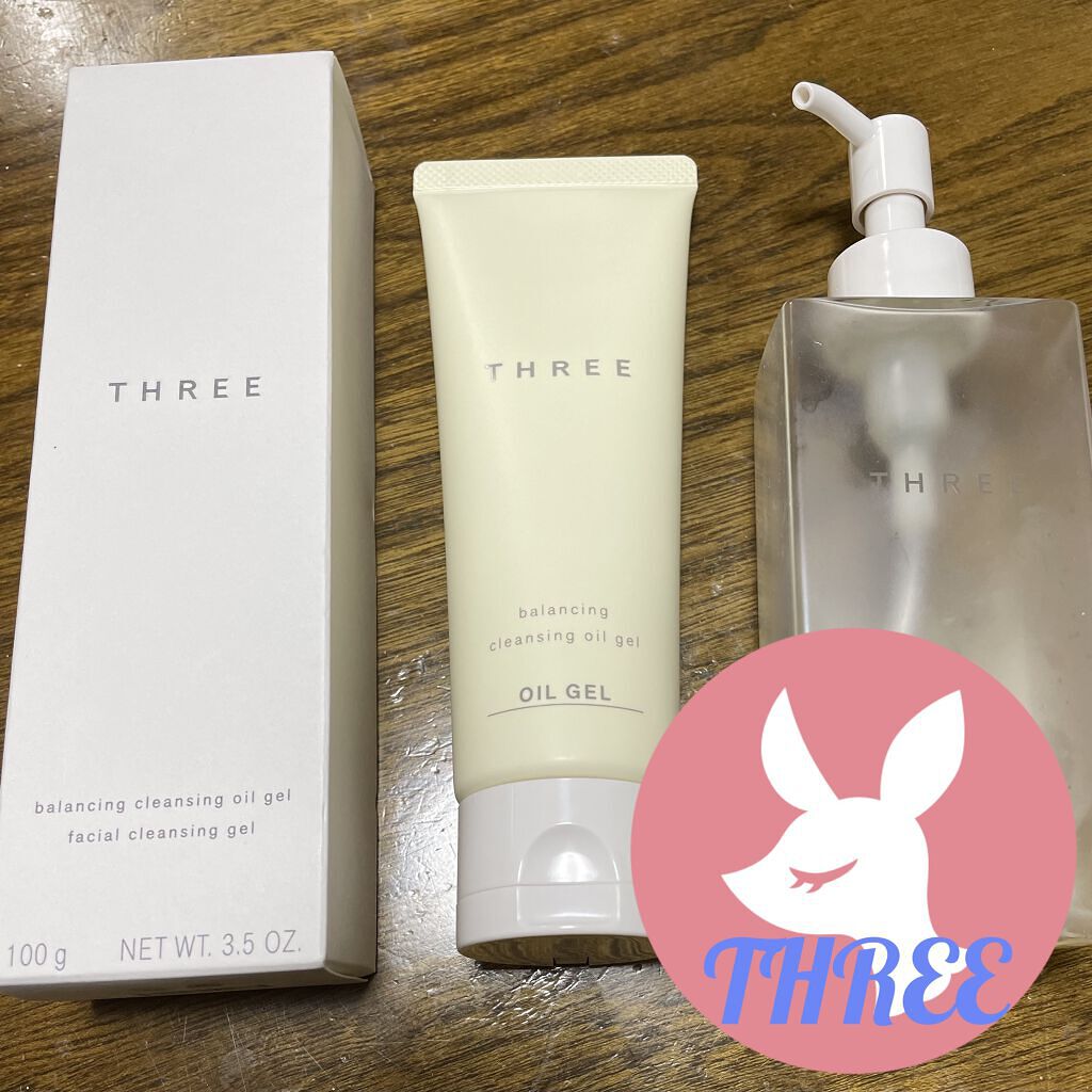 バランシング クレンジング オイル R/THREE/オイルクレンジングを使ったクチコミ（1枚目）