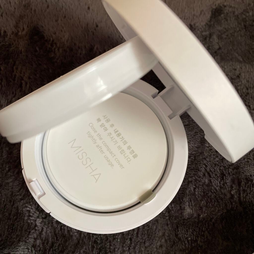 M クッション ファンデーション(モイスチャー)/MISSHA/クッションファンデーションを使ったクチコミ(3枚目)