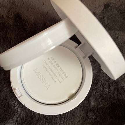 M クッション ファンデーション(モイスチャー)/MISSHA/クッションファンデーションを使ったクチコミ(3枚目)