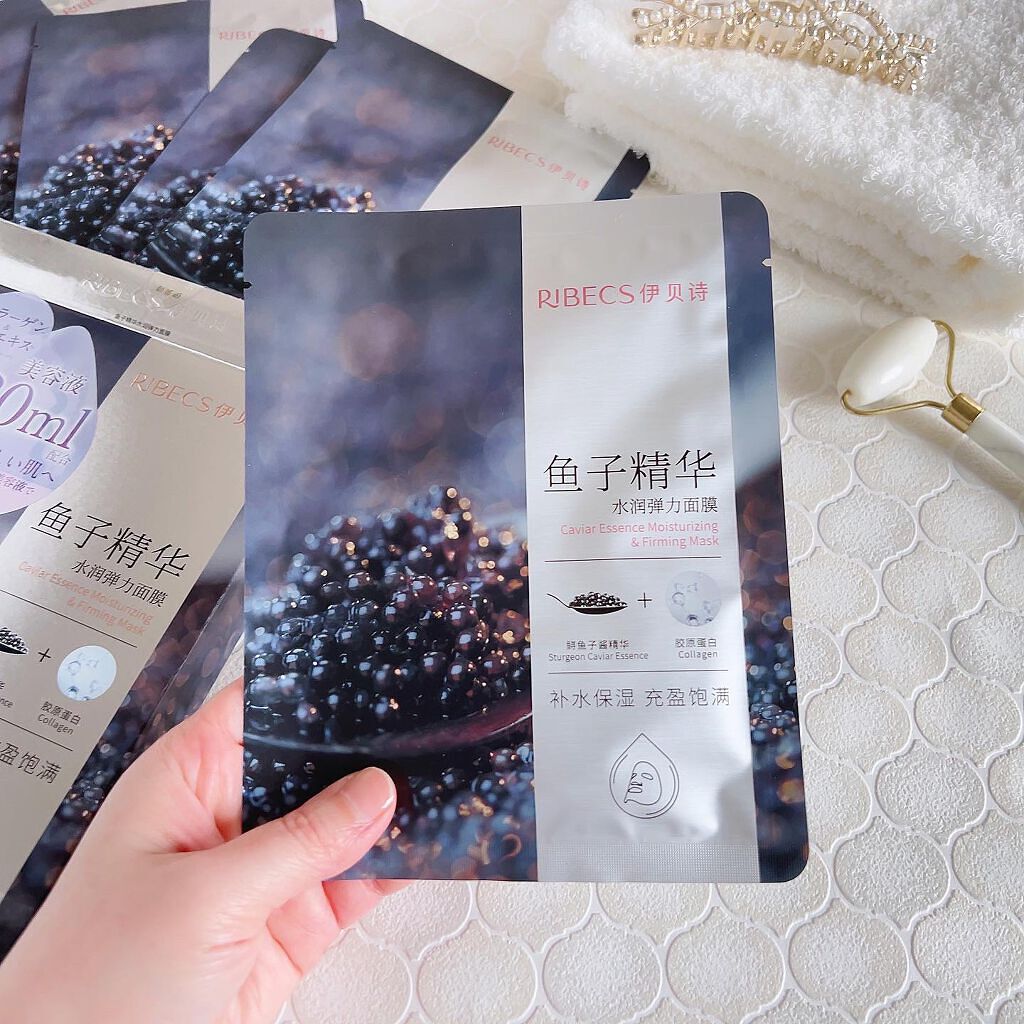 リベクス シーフラン キャビア モイストマスクBA1 /RIBECS/シートマスク・パックを使ったクチコミ（2枚目）