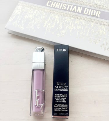 ディオール アディクト リップ マキシマイザー 063 ピンク ライラック/Dior/リップグロスを使ったクチコミ（1枚目）