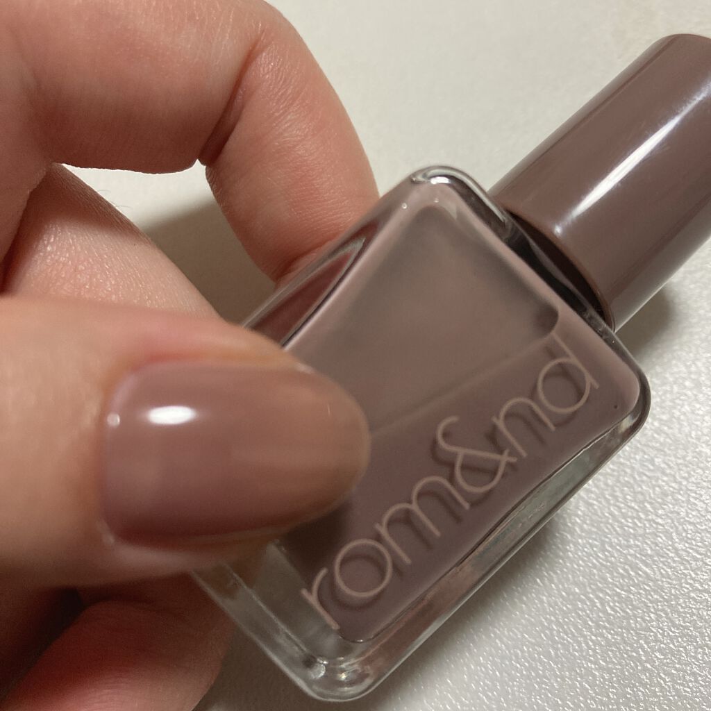 ムードペブルネイル/rom&nd/マニキュアを使ったクチコミ(2枚目)