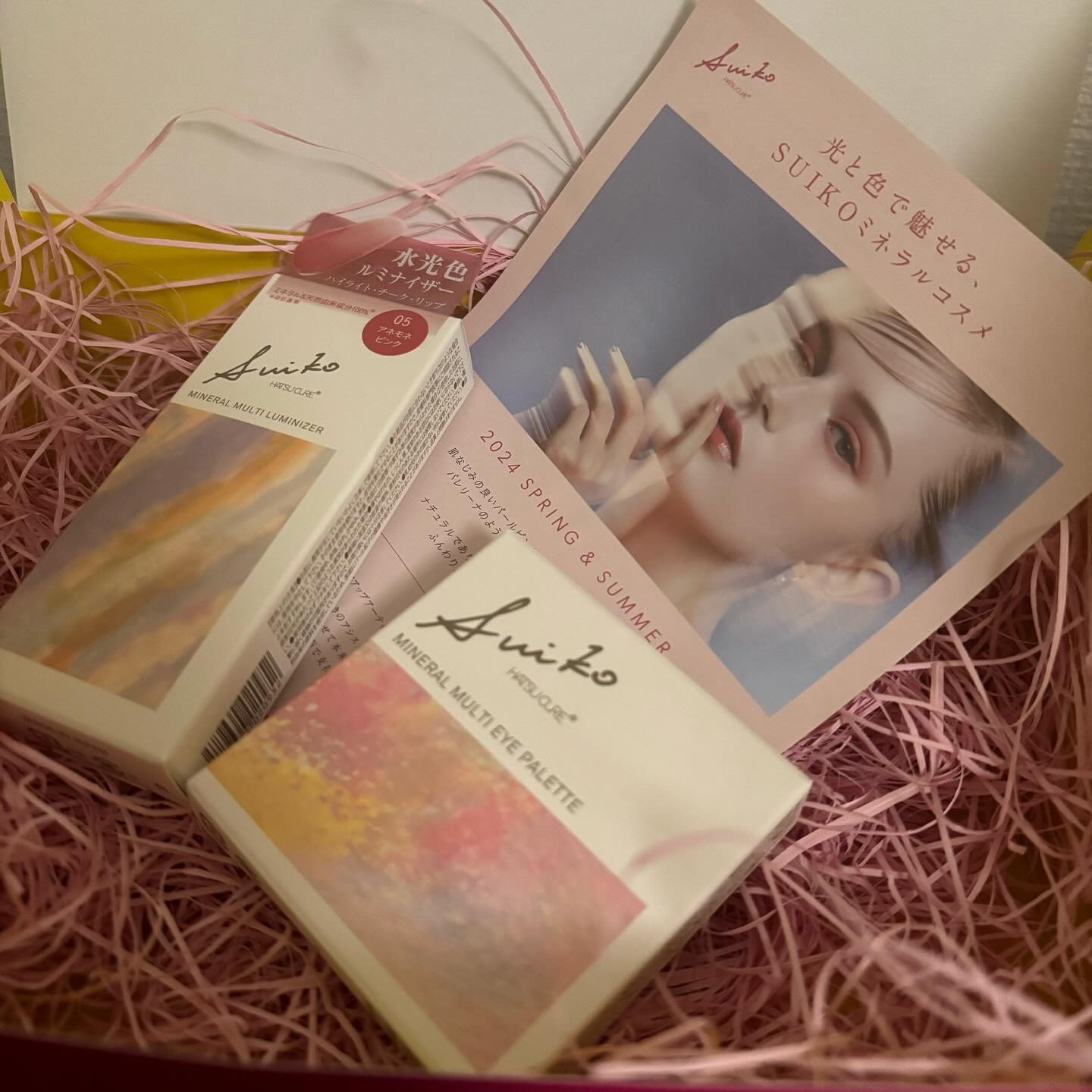 ミネラルマルチルミナイザー/SUIKO HATSUCURE/スティックハイライトを使ったクチコミ（1枚目）