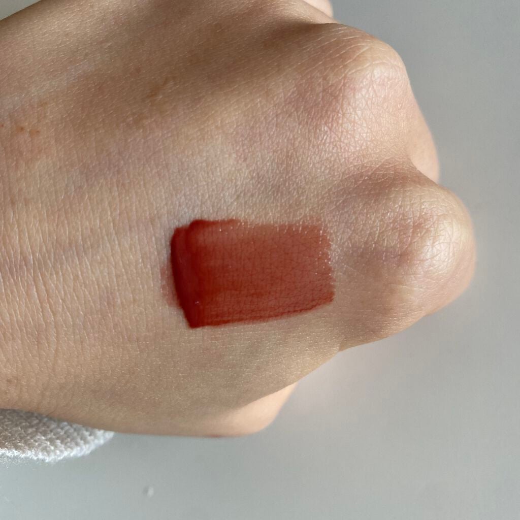 ジューシーラスティングティント/rom&nd/リップティントを使ったクチコミ(4枚目)