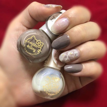 サンリオネイル/DAISO/マニキュアを使ったクチコミ(1枚目)