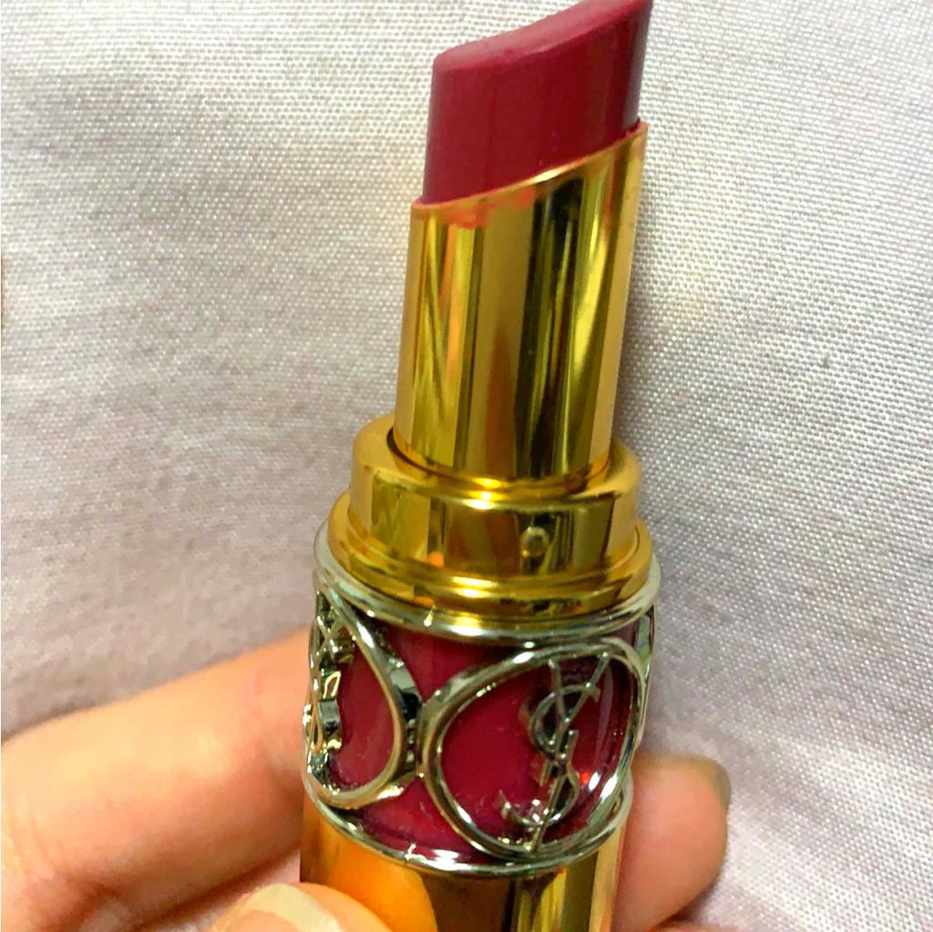 ルージュ ヴォリュプテ シャイン/YVES SAINT LAURENT BEAUTE/口紅を使ったクチコミ(1枚目)