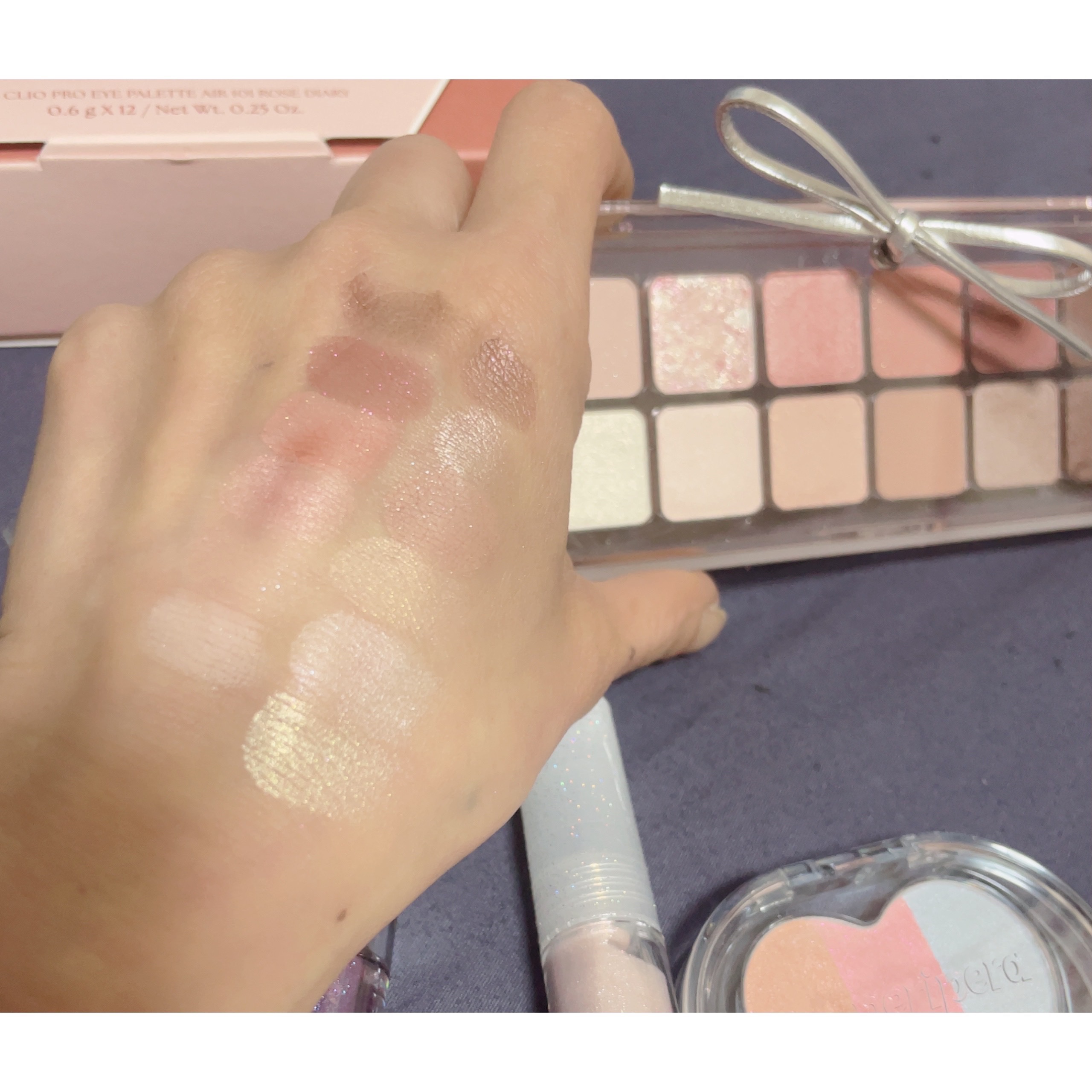 プロ アイ パレット エアー/CLIO/アイシャドウパレットを使ったクチコミ（2枚目）