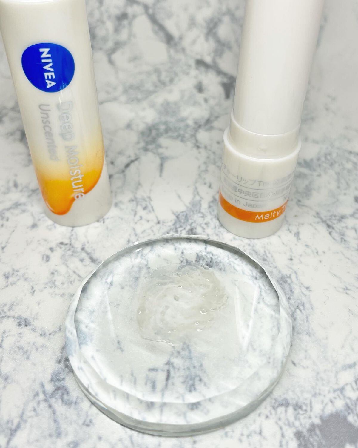 ニベア ディープモイスチャーリップ メルティタイプ/ニベア/リップクリームを使ったクチコミ（3枚目）