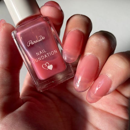 ネイルファンデーション/パラドゥ/マニキュアを使ったクチコミ(1枚目)