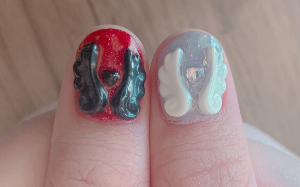 ジェルネイル(ライト対応)/セリア/ジェルネイルを使ったクチコミ(4枚目)