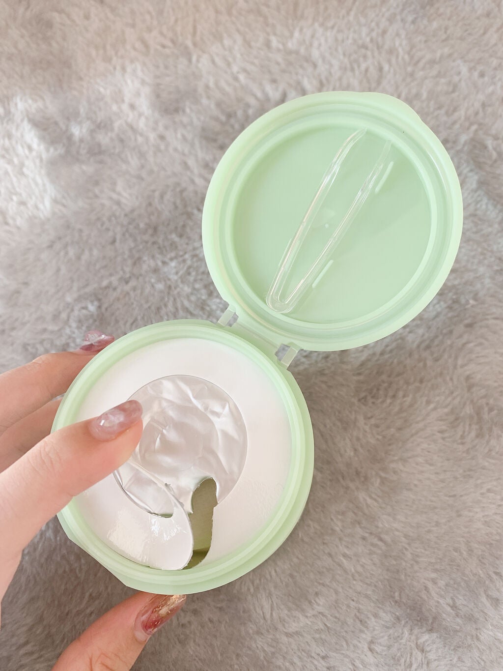 ドクダミカーミングタッチスポットパッド/Abib /トナーパッドを使ったクチコミ(2枚目)