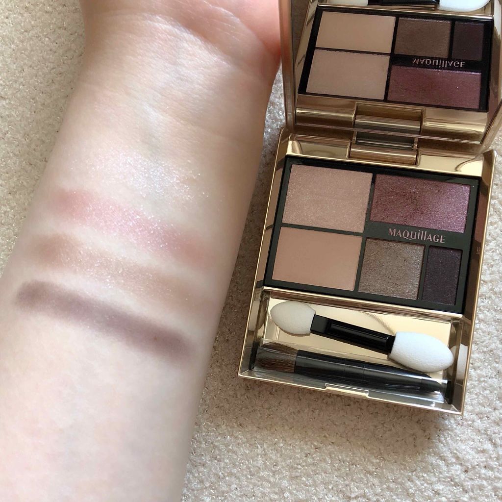 トゥルーアイシャドー/マキアージュ/アイシャドウパレットを使ったクチコミ(3枚目)