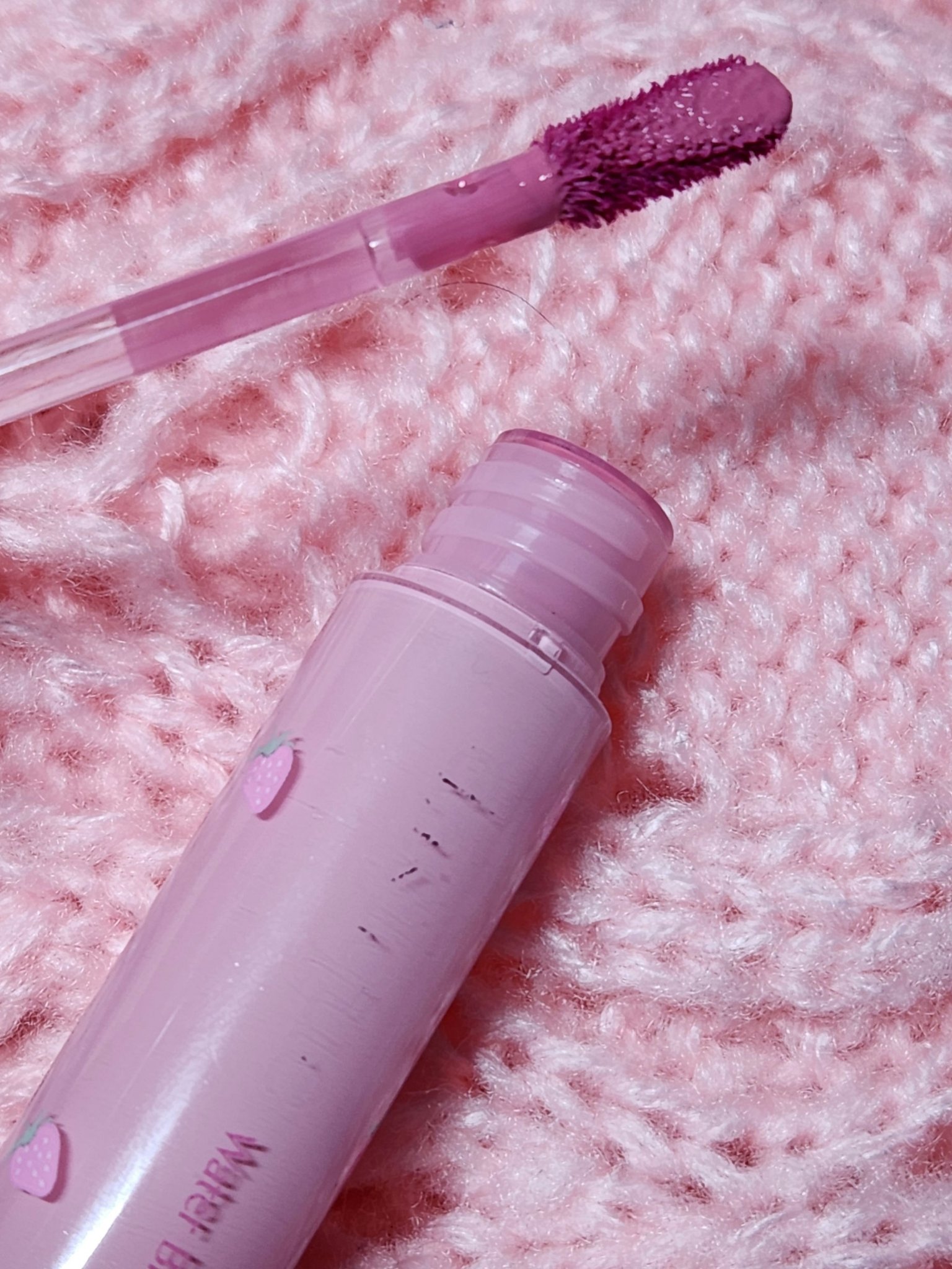 ウォーターブラーティント 07 ラベンダークリーム/dasique/リップティントを使ったクチコミ（2枚目）