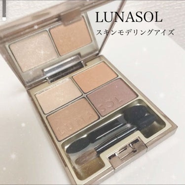 スキンモデリングアイズ/LUNASOL/アイシャドウパレットを使ったクチコミ（1枚目）