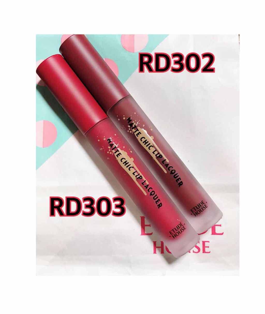 マットシックリップラッカー/ETUDE/口紅を使ったクチコミ(2枚目)