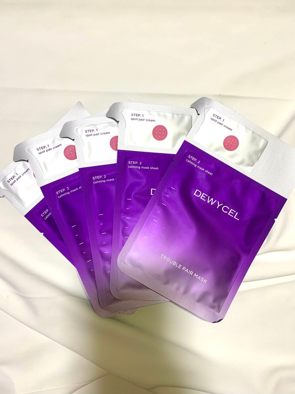 トラブルペアーマスク/DEWYCEL/シートマスク・パックを使ったクチコミ(1枚目)