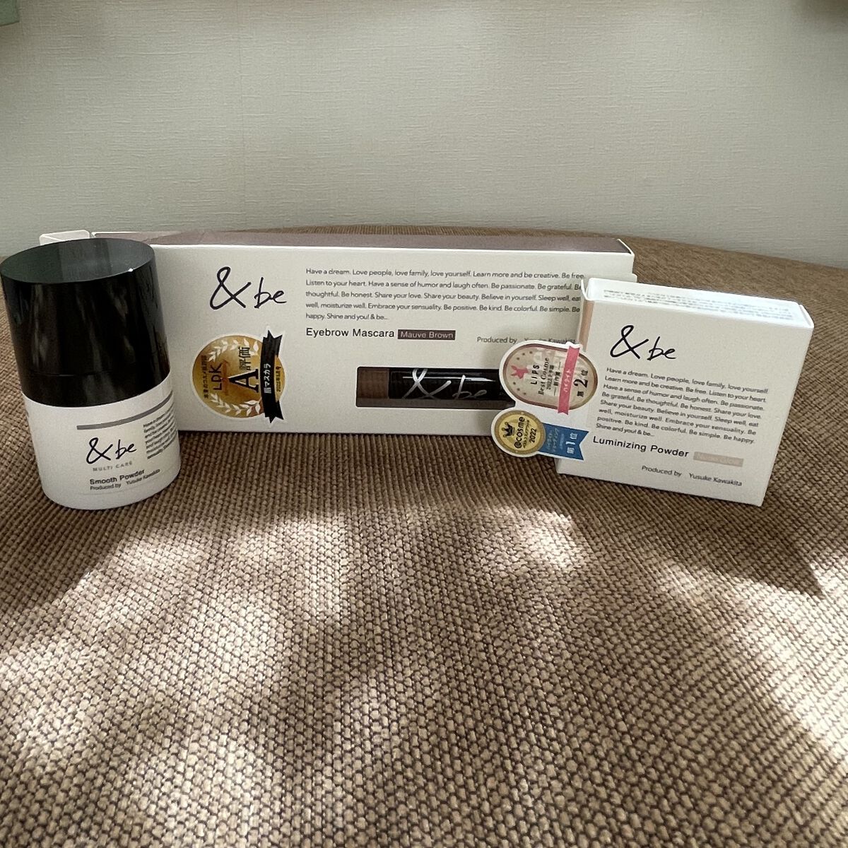 &be アイブロウマスカラ/＆be/眉マスカラを使ったクチコミ（1枚目）