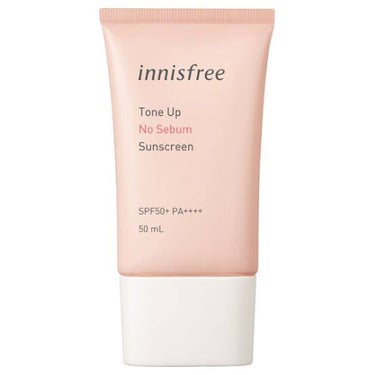 トーンアップ ノーセバム サンスクリーン SPF50+ PA++++/innisfree/日焼け止め・UVケアを使ったクチコミ（1枚目）