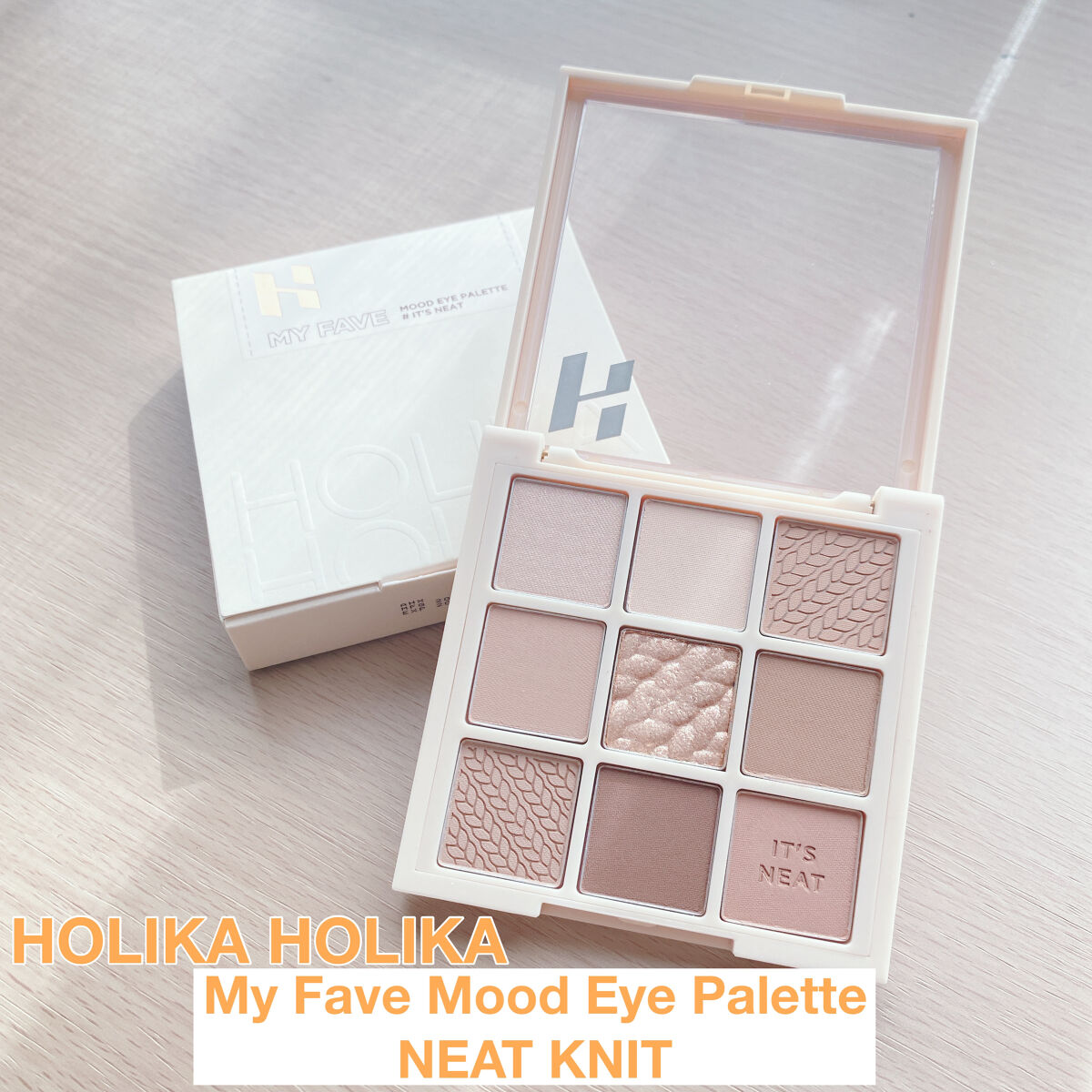 マイフェイブムードアイパレット 9カラー/HOLIKA HOLIKA/アイシャドウパレットを使ったクチコミ（1枚目）