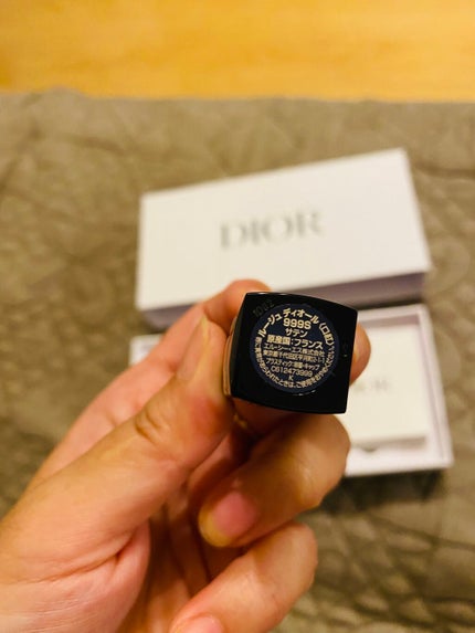 ルージュ ディオール 999S サテン(生産終了)/Dior/口紅を使ったクチコミ(3枚目)