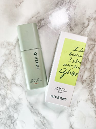 GIVERNYから商品提供をいただきました。

【GIVERNY 密着カバーファンデーション】
密着力と自然なカバー力で更にベースメイクを楽しめるアイテム❤️

こちら、繊細な密着力と自然なカバー力でし