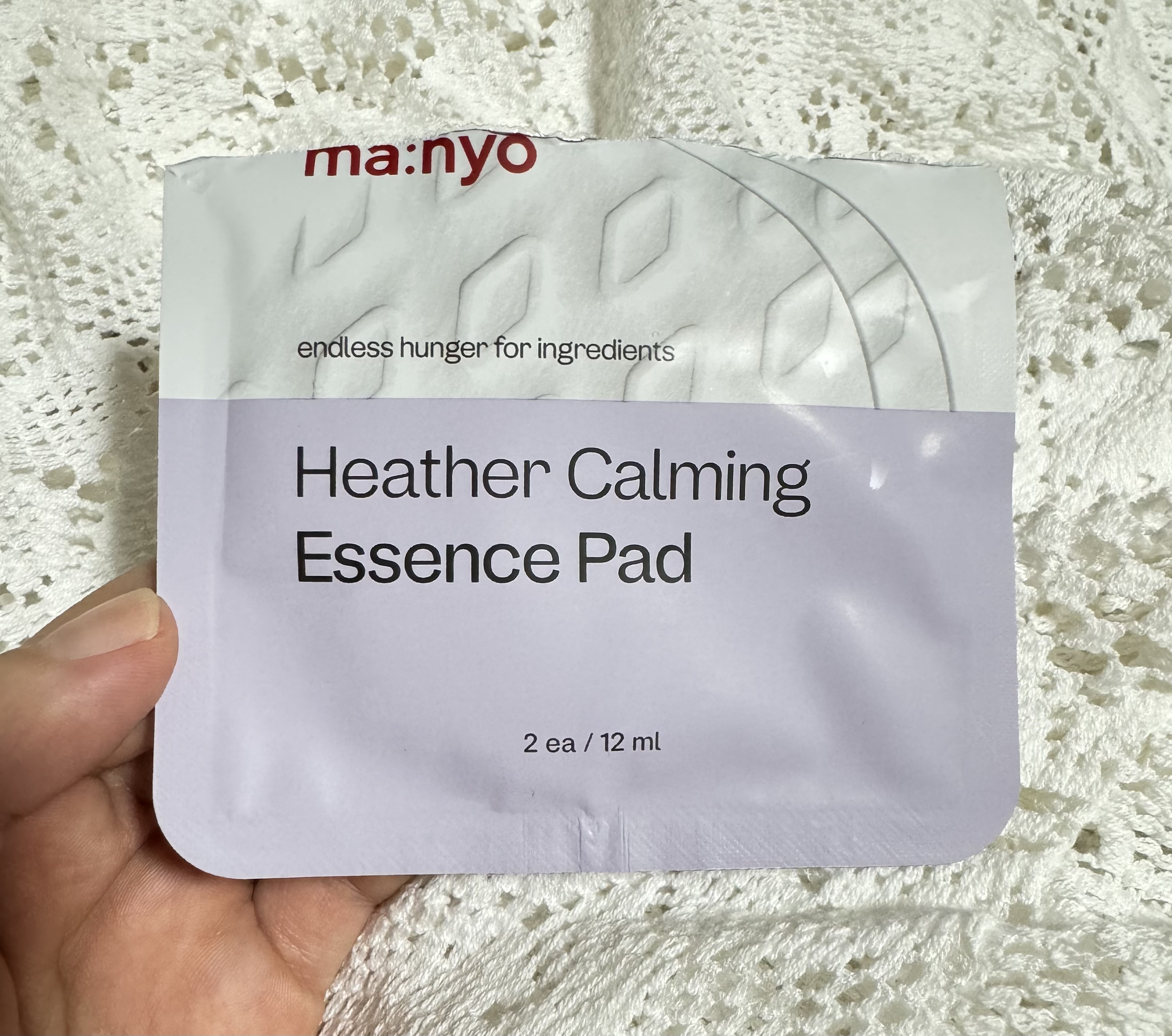 ヘザーカーミングエッセンスパッド/manyo/トナーパッドを使ったクチコミ（1枚目）