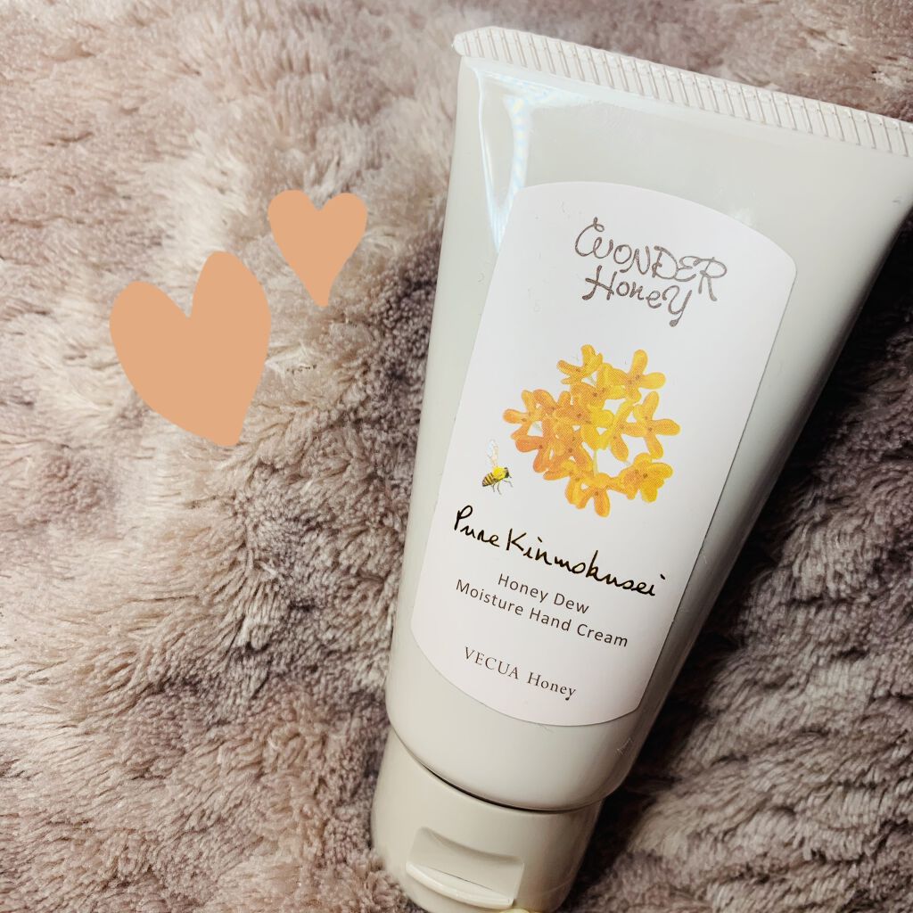 ワンダーハニー とろとろハンドクリーム ピュアキンモクセイ/VECUA Honey/ハンドクリームを使ったクチコミ（1枚目）