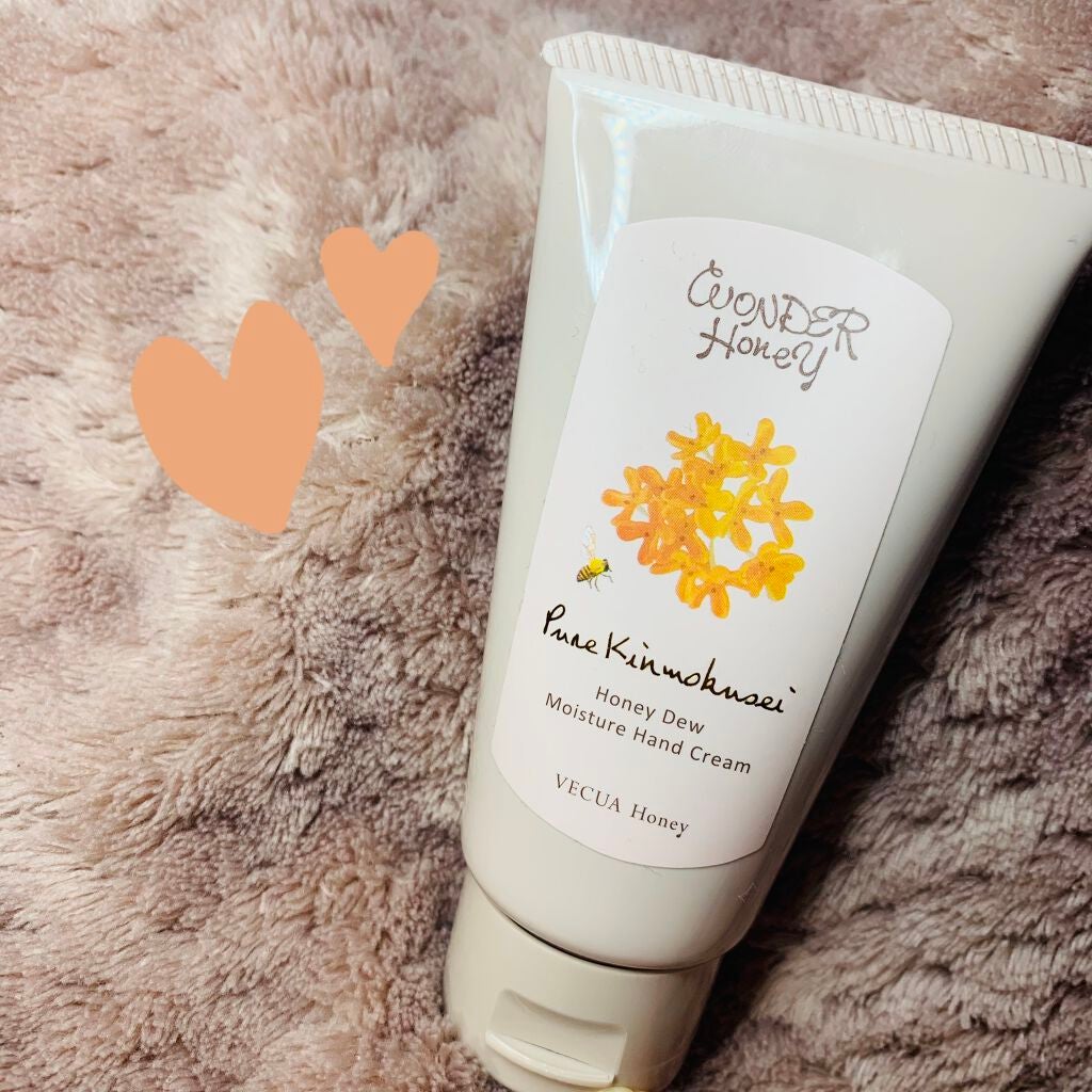 ワンダーハニー とろとろハンドクリーム ピュアキンモクセイ/VECUA Honey/ハンドクリームを使ったクチコミ(1枚目)