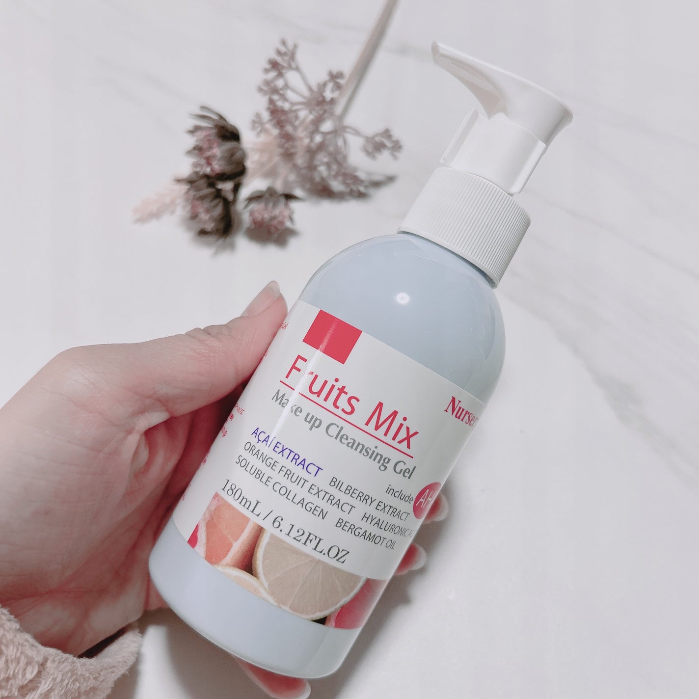 Wクレンジングジェルフルーツミックス/Nursery(ナーセリー)/クレンジングジェルを使ったクチコミ(3枚目)